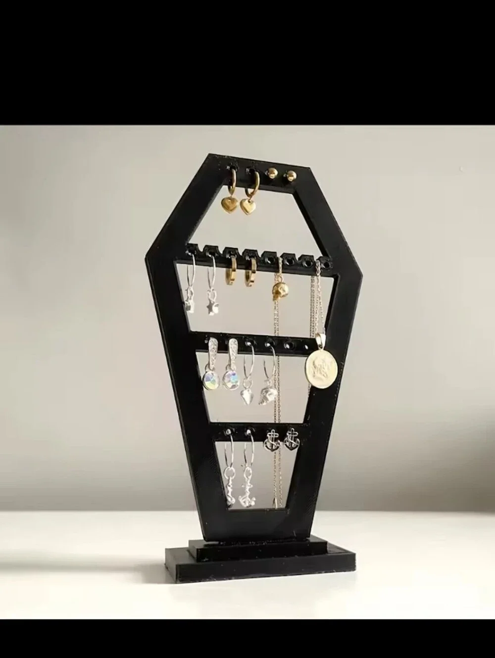 Coffin Shape Jewerly Organizer nwot